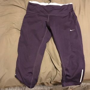 Nike purple leggings